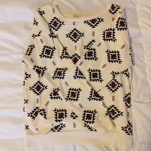 Forever 21 Aztec Print Sweater